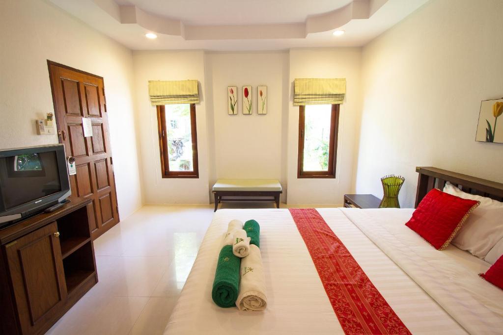 The Green Beach Resort Sam Roi Yot Rom bilde